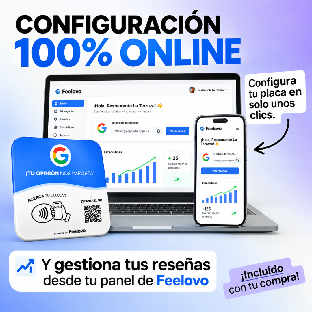 Placa de Reseñas de Google